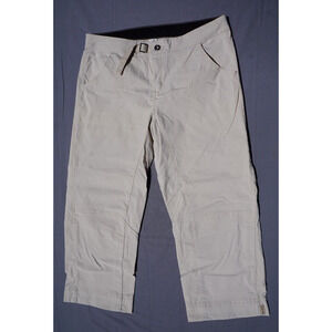 PrAna Lightweight Outdoor Hiking Crop Pants Size M